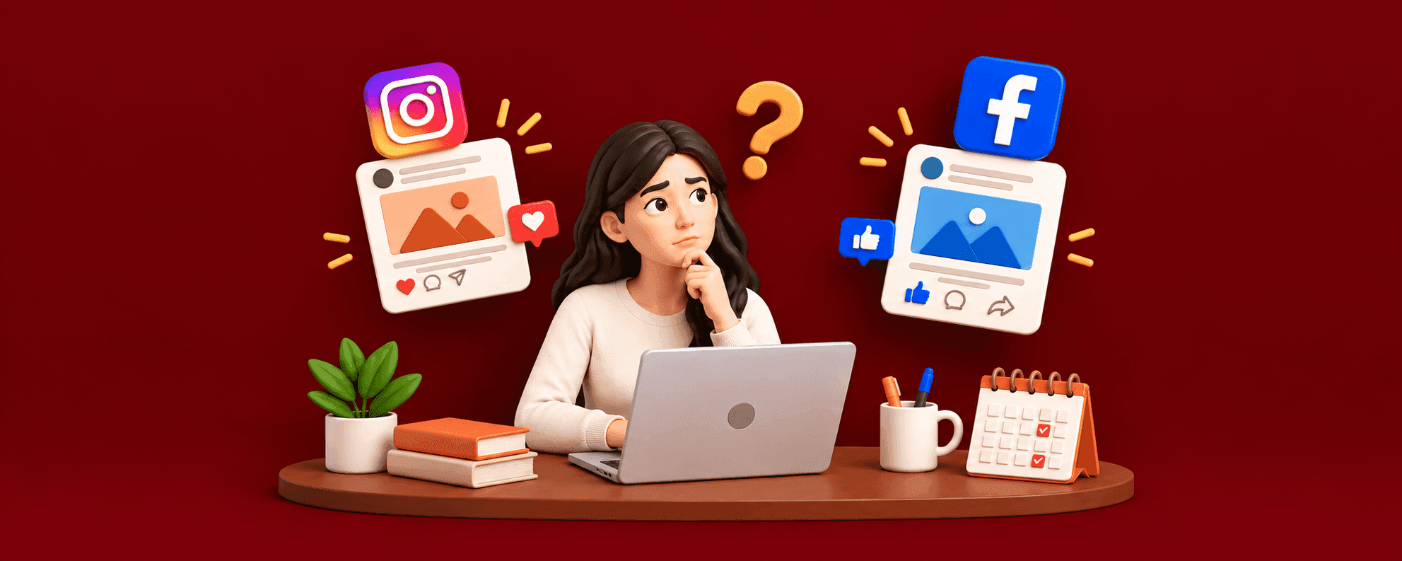 How often should a business post on Instagram and Facebook