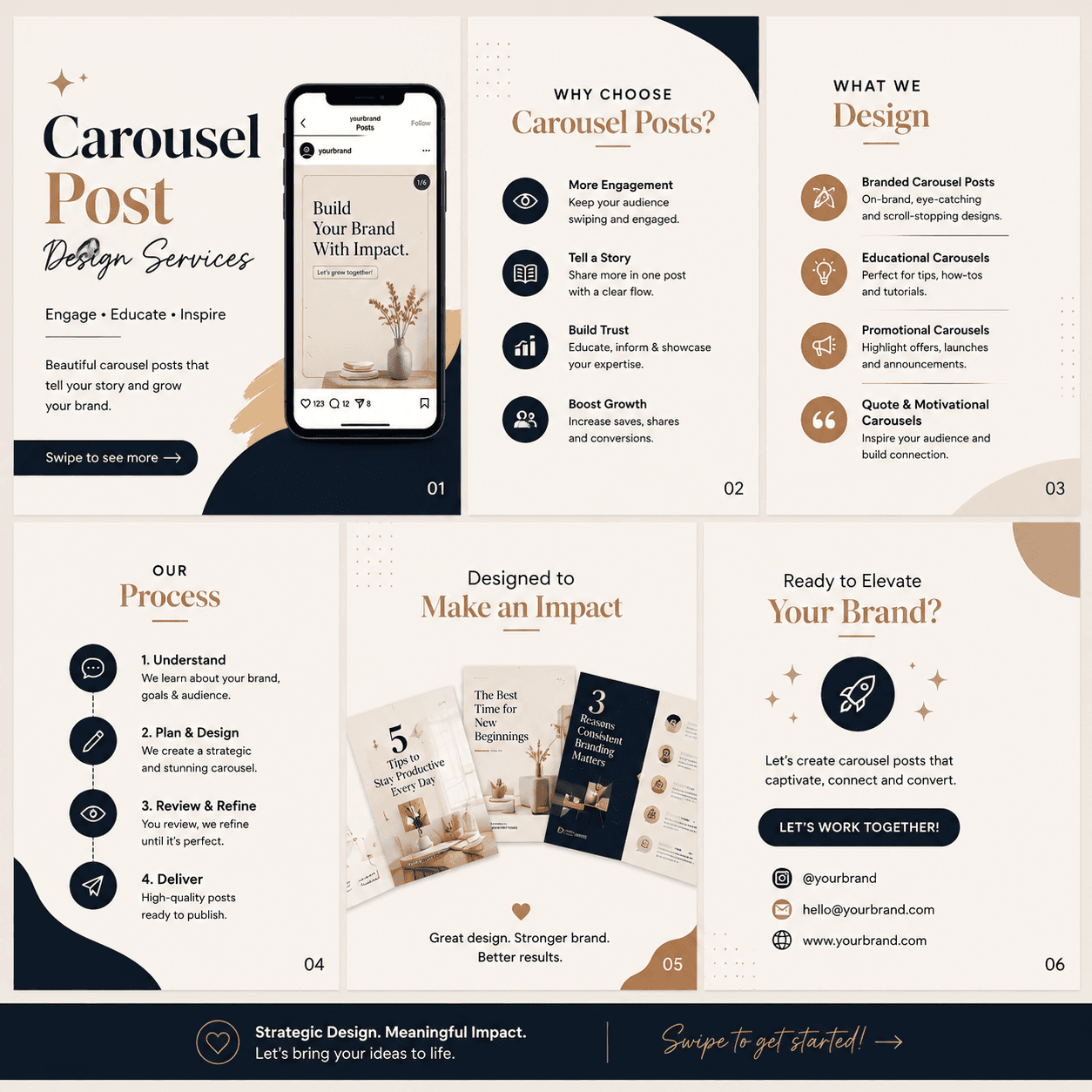 Carousel Post Design Services