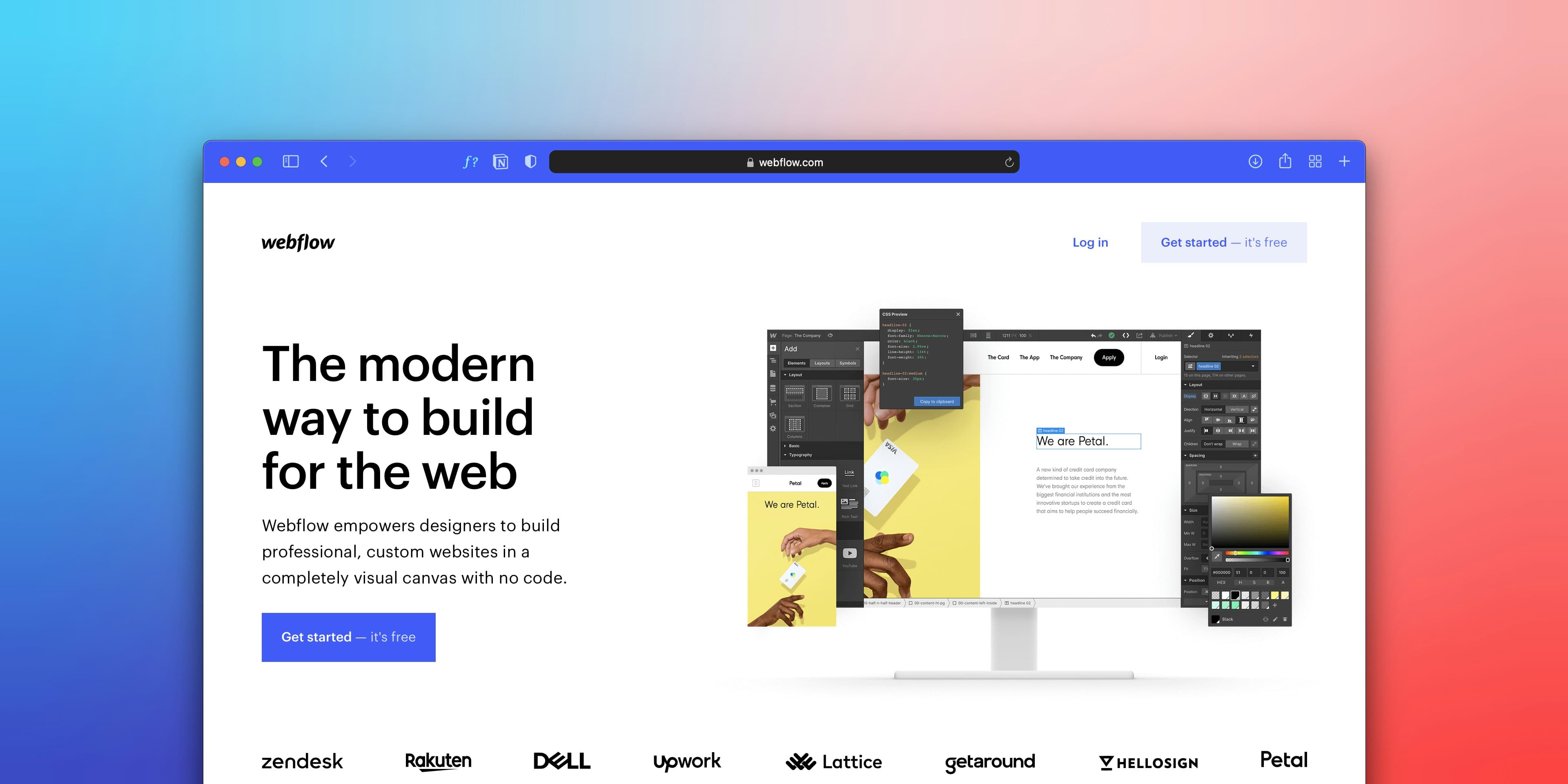 Web Application UI/UX Design