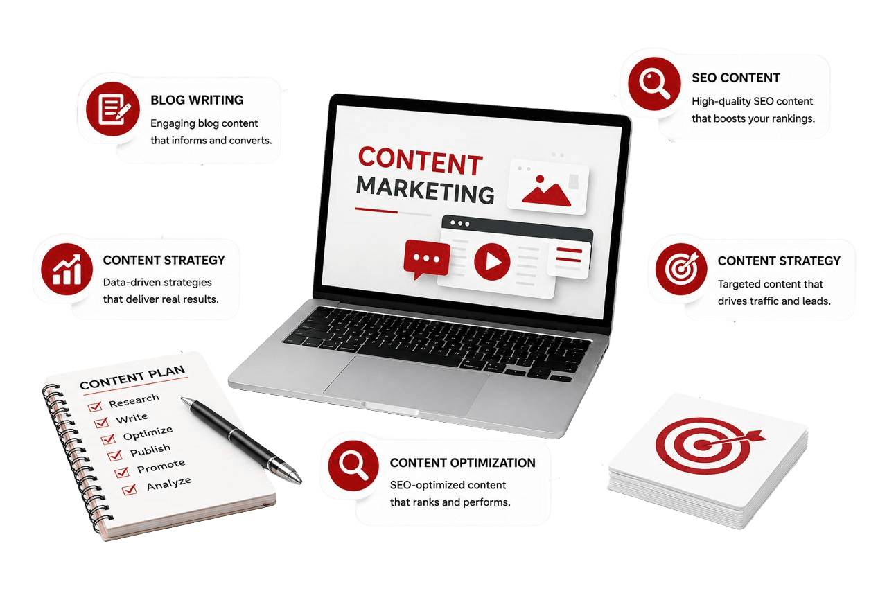 Content marketing services